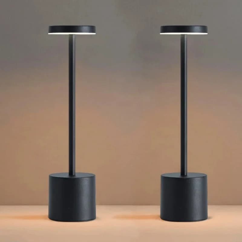 Настольная LED-лампа с зарядкой от USB, сенсорное управление, регулировка яркости и 3 цветовые температуры